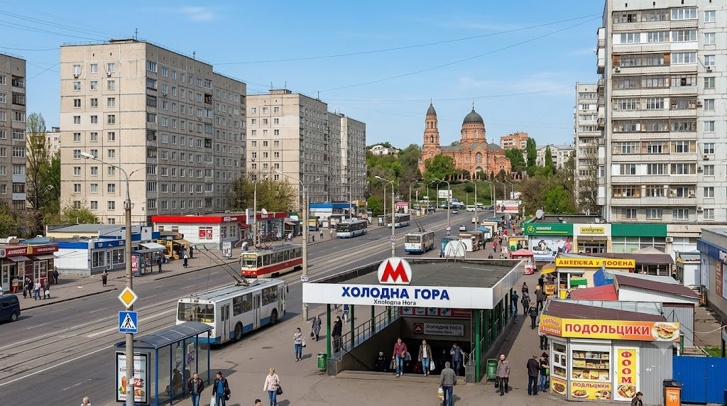 Холодна Гора: ключовий транспортний та житловий вузол Харкова