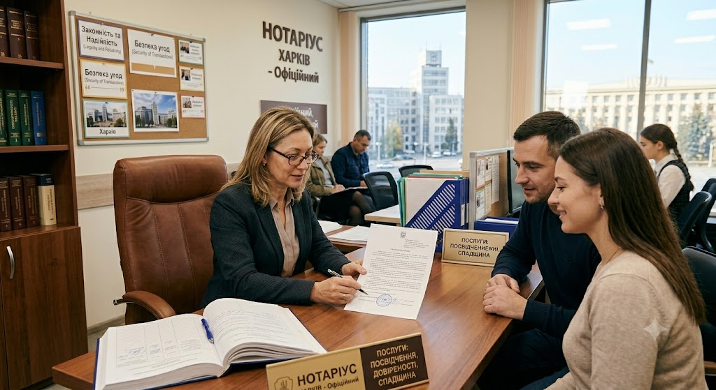 Нотаріуси Харкова (червень 2026)