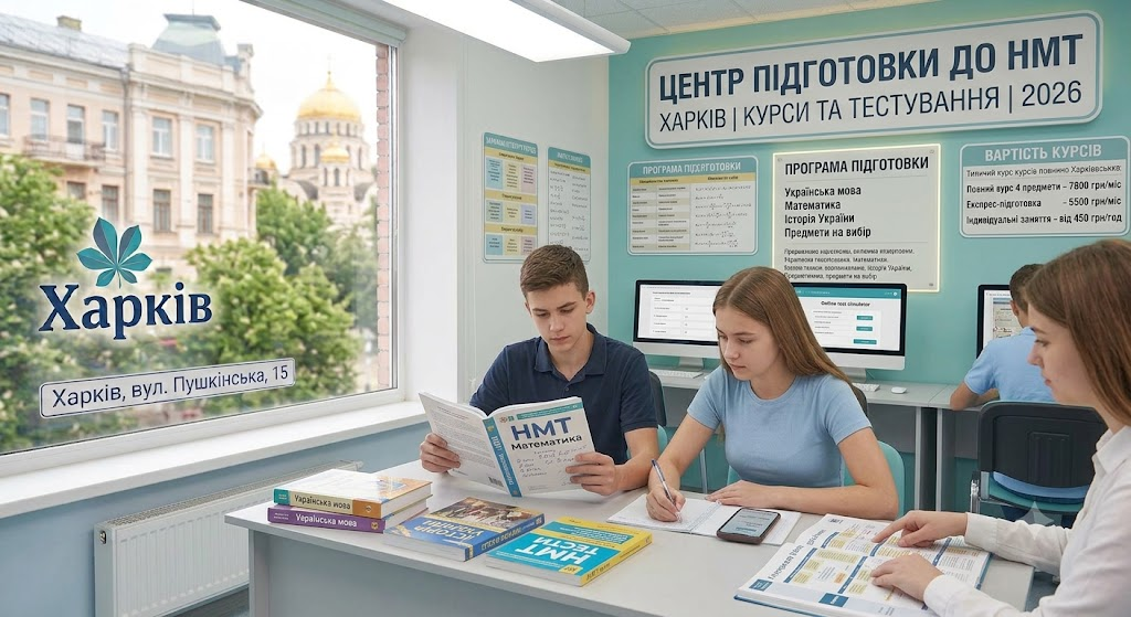 Подготовка к НМТ в Харькове Подготовка к НМТ в Харькове
