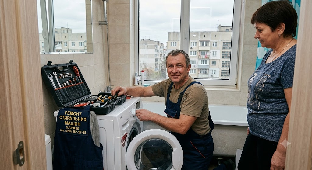 Ремонт стиральных машин в Харькове на дому