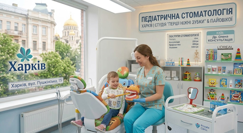 Детская стоматология в Харькове: как подготовить ребенка и выбрать врача